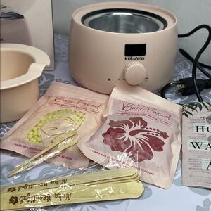 KoluaWax Hair Removal Kit with Wax Beads Read description please
